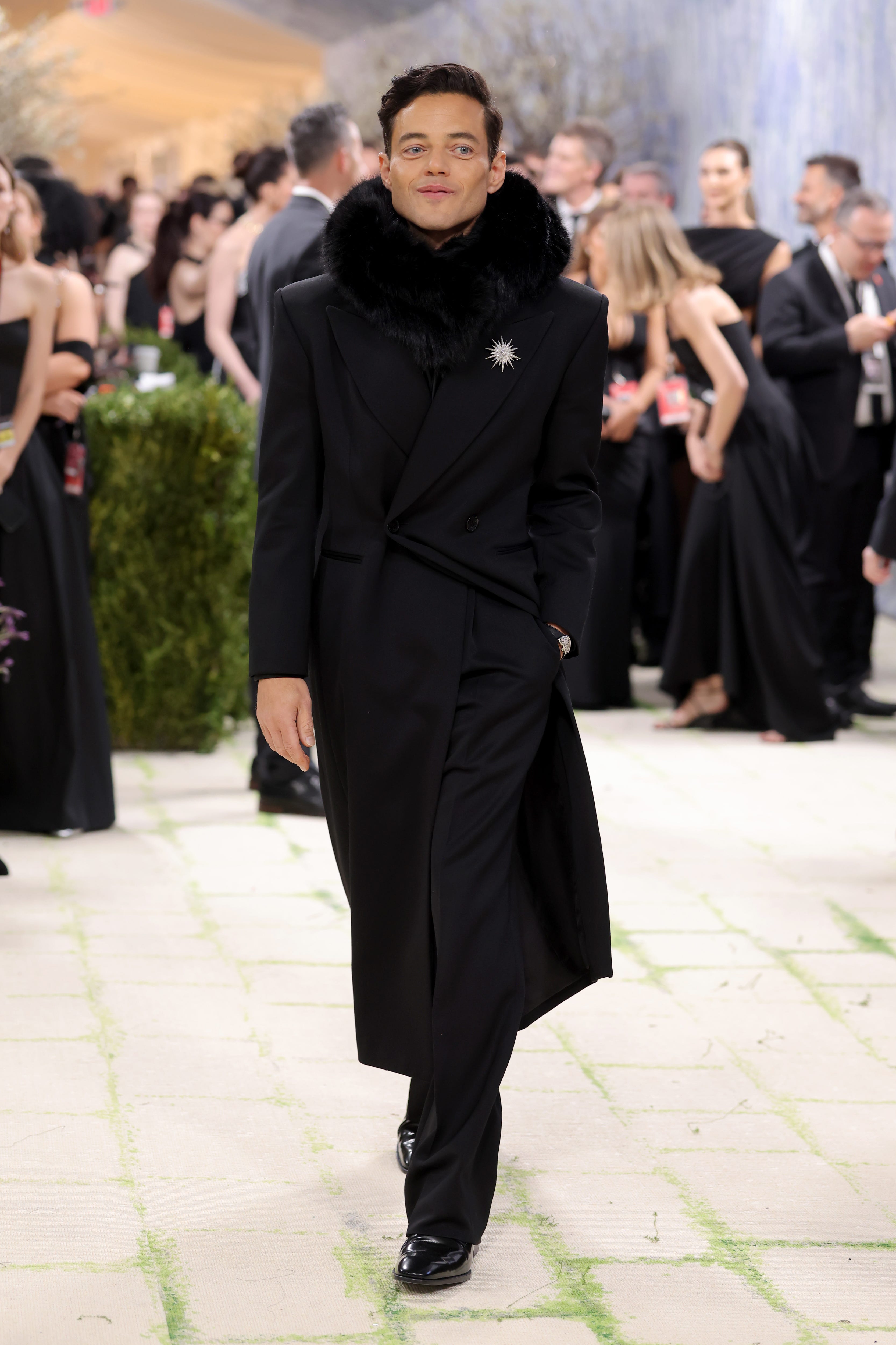 Rami Malek attends the Met Gala in May 2026.