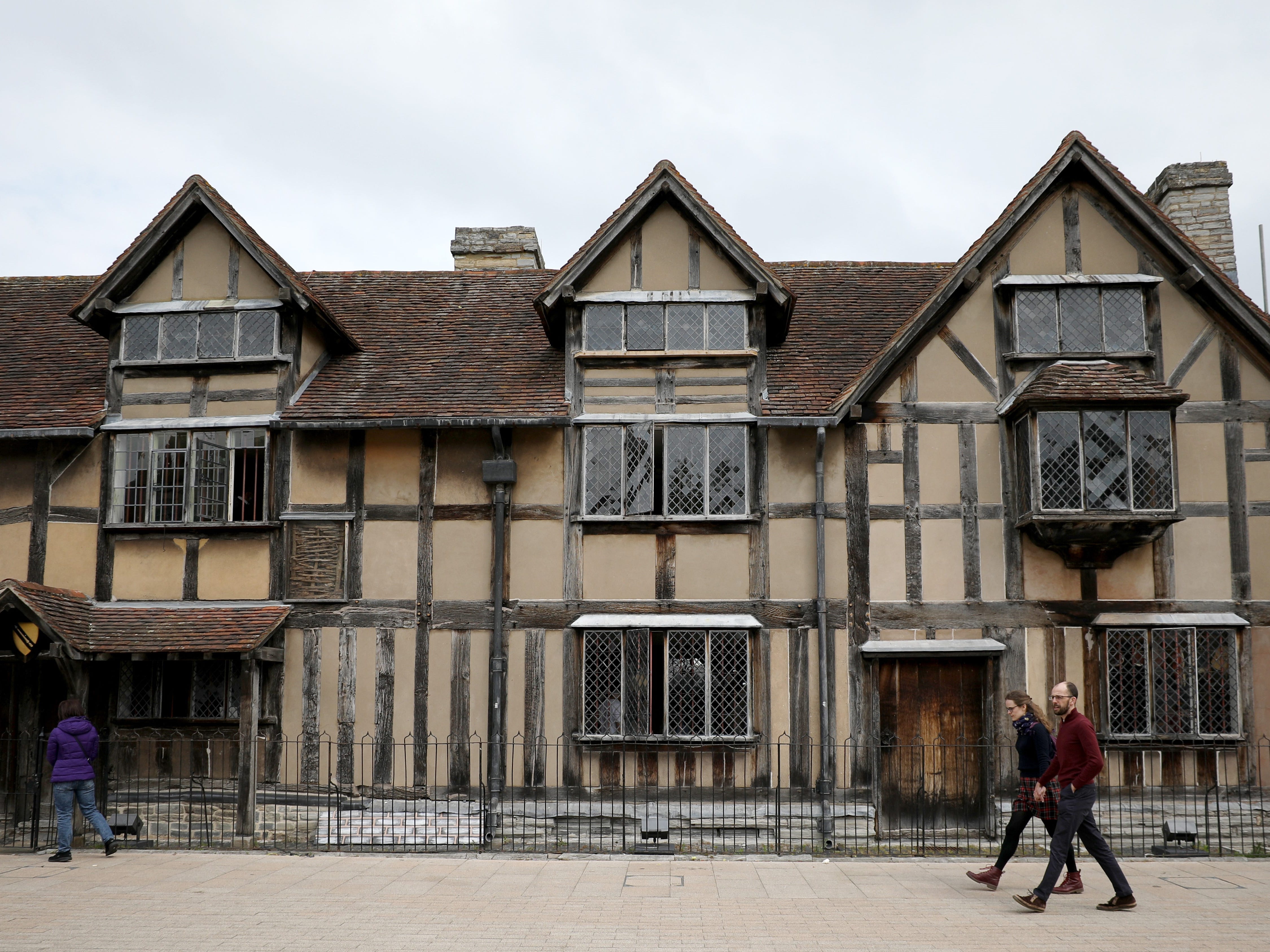William Shakespeare's home in Stratford-upon-Avon, England.