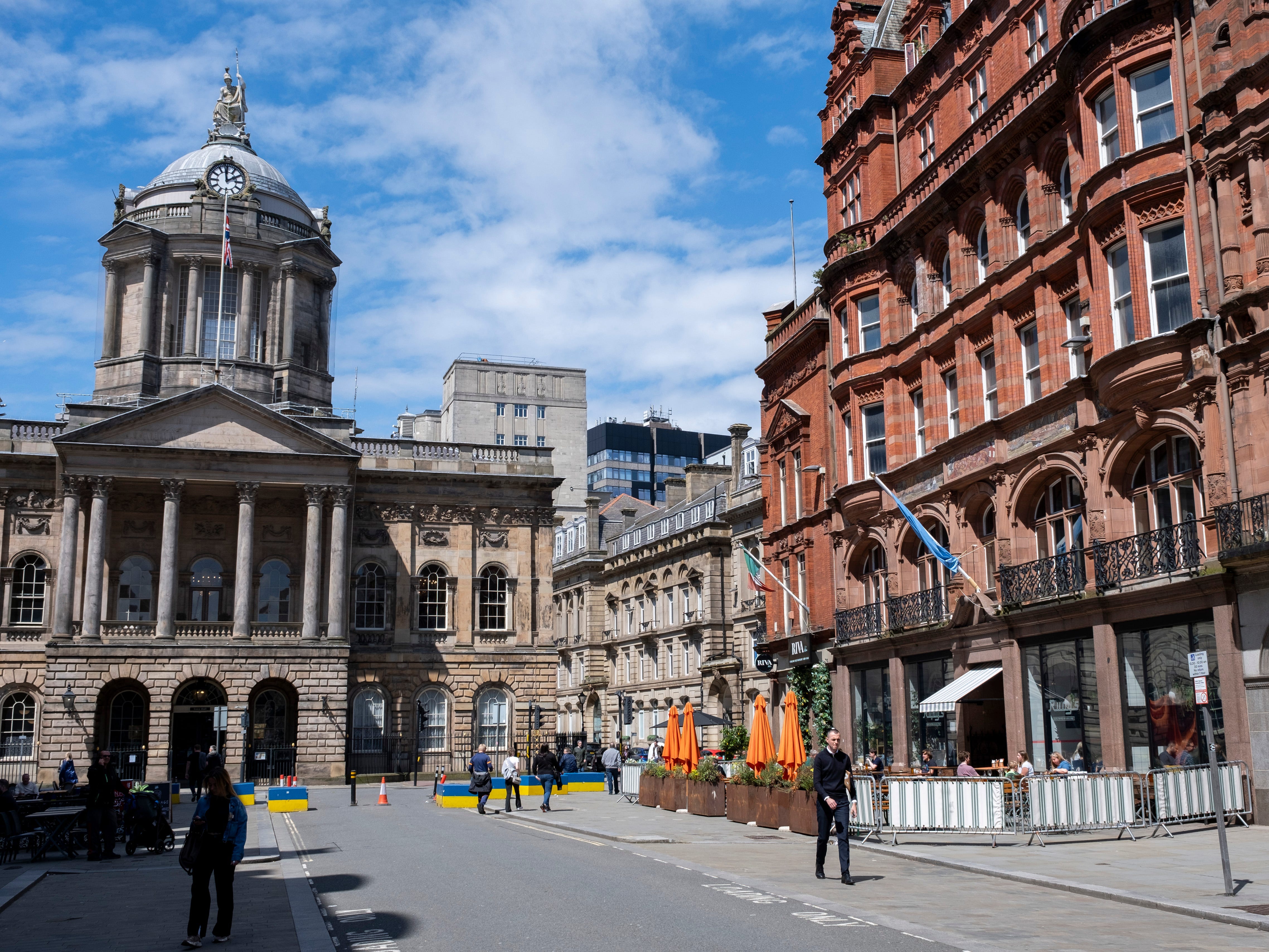 A street in Liverpool, England.
