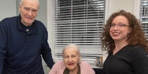 My grandmother stepped in when I needed her. I stepped up for her later.