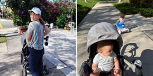 My kids are 5, 3, and 1, and we live in the suburbs. We walk whenever possible instead of taking our minivan.