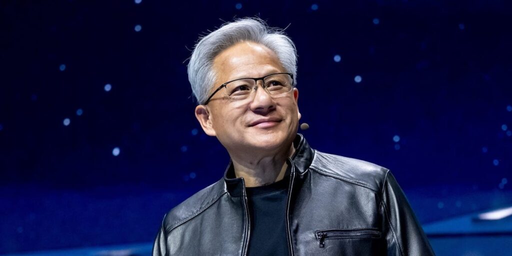 Jensen Huang is so over the dire predictions of AI leaders like Dario Amodei