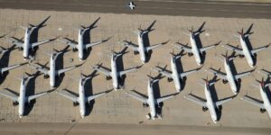 Inside one of the world’s biggest aircraft ‘graveyards’ where planes go to die — and airlines can dissect them for parts