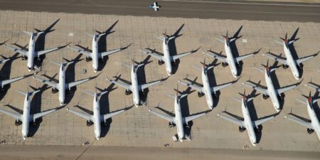 Inside one of the world’s biggest aircraft ‘graveyards’ where planes go to die — and airlines can dissect them for parts