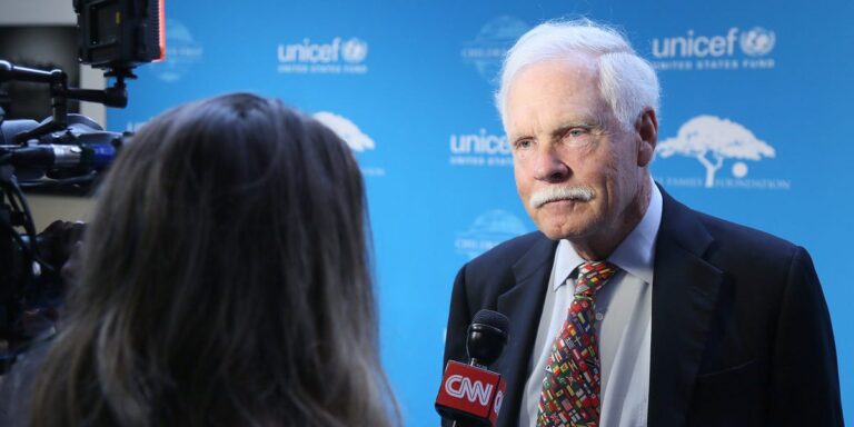 Ted Turner has died at 87. Photos show the CNN founder’s career rise and life