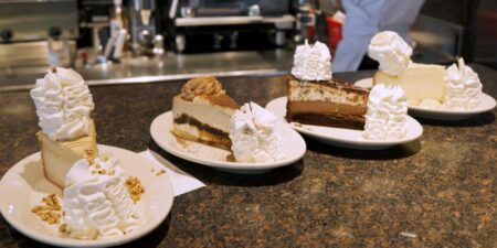 Everything you eat at The Cheesecake Factory is made in-house, except for its most iconic dish
