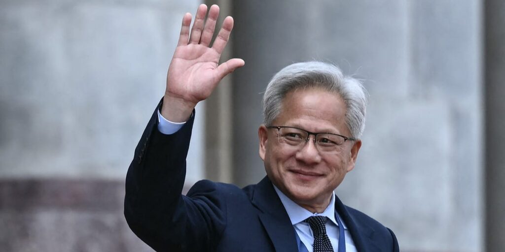 Jensen Huang made a very Jensen Huang pit stop during Trump’s China trip Jensen Huang made a very Jensen Huang pit stop during Trump’s China trip