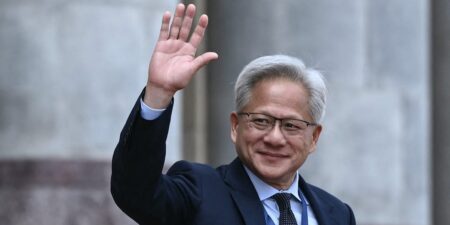 Jensen Huang made a very Jensen Huang pit stop during Trump’s China trip