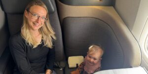 We spent 14 hours in Qatar Airways’ Qsuites with our baby. It’s easy to see why it’s the ‘world’s best’ business class.