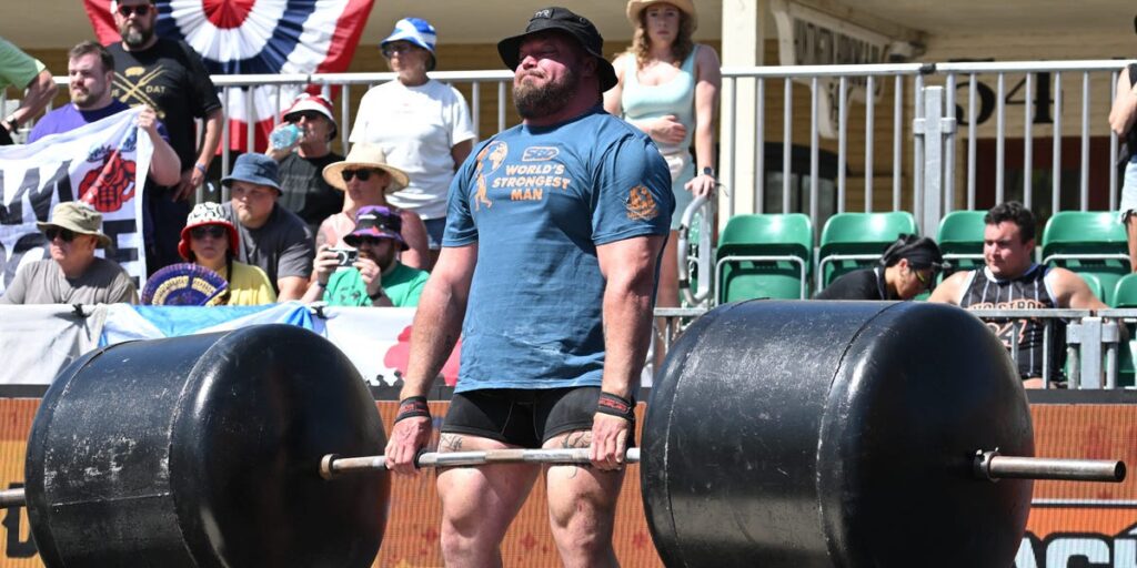 How to build strength and muscle in a 15-minute workout, according to the World’s Strongest Man
