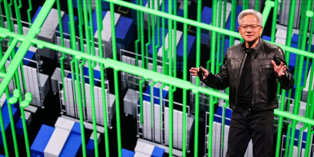 Nvidia’s Jensen Huang says CEOs who blame AI for layoffs are giving a ‘lazy’ excuse Nvidia’s Jensen Huang says CEOs who blame AI for layoffs are giving a ‘lazy’ excuse