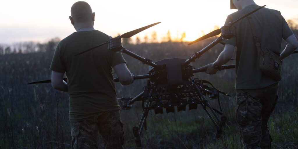 Russia says its new anti-drone turret fires programmable rounds that calculate when to explode Russia says its new anti-drone turret fires programmable rounds that calculate when to explode