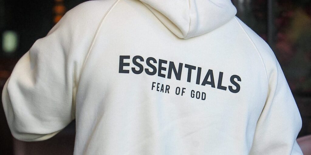 A 5 hoodie that says ‘Fear of God’ across the chest could make your tween the coolest kid in school