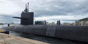 A rare Navy photo revealed the location of a nuclear-missile submarine amid Iran tensions
