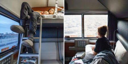 I spent 2 nights in an Amtrak bedroom and tried both bunks. The smaller bed won me over. I spent 2 nights in an Amtrak bedroom and tried both bunks. The smaller bed won me over.