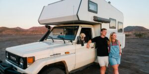 My husband and I have lived in a van and traveled around the world for 7 years. We work on the road and have no plans to retire.