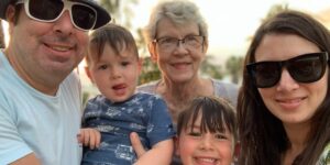 My mom with Parkinson’s moved in with my family. Eventually, it became too much to care for her.