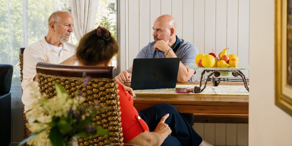 They struggled to care for their aging parents with dementia and cancer. They built what they needed themselves. They struggled to care for their aging parents with dementia and cancer. They built what they needed themselves.