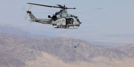 US Marines are exploring using helicopters as ‘airborne motherships’ and flying command posts for FPV drones