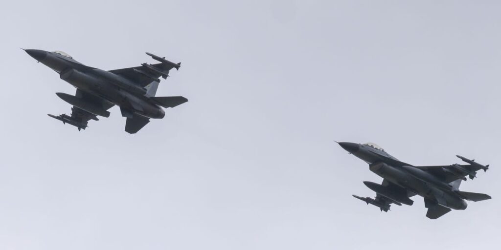 Ukraine’s future F-16 fighter pilots are learning to fly without GPS as Russian jamming complicates air combat
