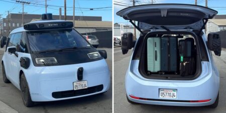 We tried out Waymo’s spacious new robotaxi Ojai. It glitched, but we had way more space and could fit in 6 suitcases.