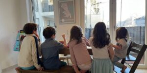 We take turns hosting kids-only dinners with our neighbors. It gave my kids the closest thing to an extended family they’ve had.