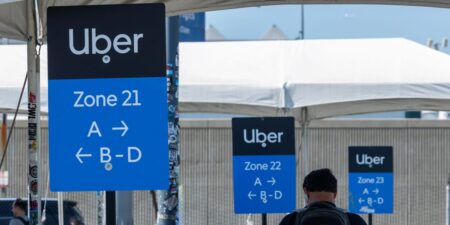 Uber is recruiting fewer drivers in cities with self-driving taxis, CEO Dara Khosrowshahi says
