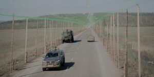 Ukraine lined its roads with enough anti-drone netting this year to cover the length of Florida
