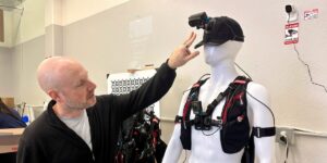 First look: This weird wearable device turns human workers into robot data collectors