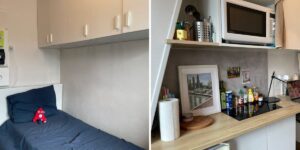 I live in a 97-square-foot micro-apartment in Paris. It was supposed to be temporary, but I realized I love tiny living.