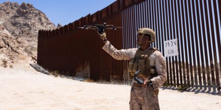 A US task force gearing up for a counter-drone fight put a new autonomous system to the test at the southern border