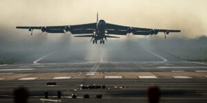 8 crew members are presumed dead after a B-52 bomber crashed at California’s Edwards Air Force Base 8 crew members are presumed dead after a B-52 bomber crashed at California’s Edwards Air Force Base