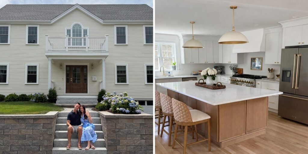 A couple turned their starter house into their forever home for 0,000