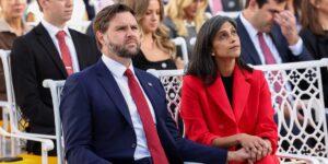 JD Vance’s new memoir sheds light on his marriage to Usha Vance. Here’s a timeline of their relationship.