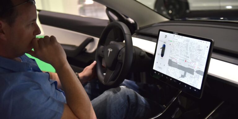 A Tesla driver using auto assistance crashed into a Texas home, killing a woman A Tesla driver using auto assistance crashed into a Texas home, killing a woman