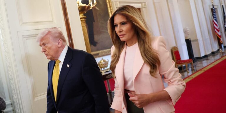 Melania Trump and Donald Trump repeatedly butted heads over White House renovations, new book says