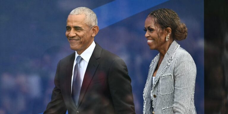 Michelle Obama says Barack Obama gave her the ‘forward push’ she didn’t always have