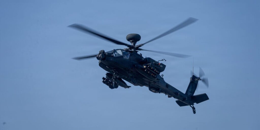 A US Navy surface drone found and rescued 2 American soldiers after their Apache helicopter crashed in the Middle East