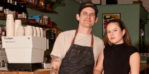 A millennial started a coffee business with 0. Sharing every step online helped it take off.