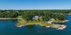 A wealthy family owned a private island for over 100 years. They moved south and sold it for .5 million.