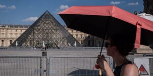 Canceled trains, early closures, and ice cream shortages: Photos show the impact of the European heat wave