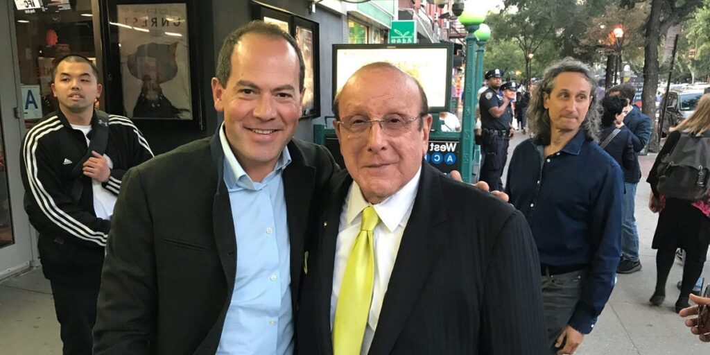 I got to work closely with Clive Davis. His ‘3-legged stool’ lesson has stayed with me through my career.