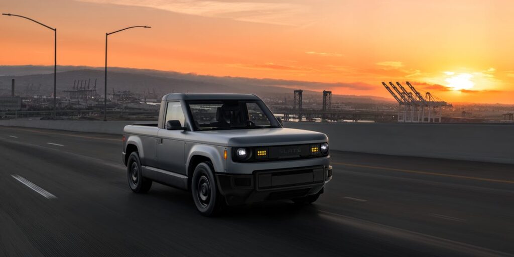 Jeff Bezos-backed Slate unveils launch price for the ‘most affordable truck in America’ Jeff Bezos-backed Slate unveils launch price for the ‘most affordable truck in America’
