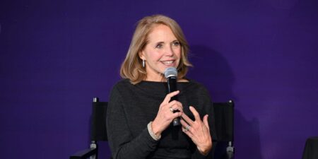Katie Couric says a male colleague’s advice after she encountered workplace sexism became a ‘life lesson’