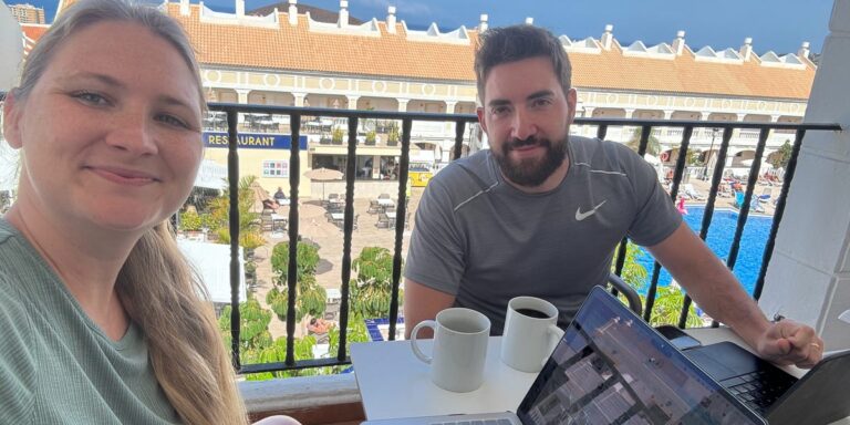 My husband and I work remotely while raising our toddler. I’d quit my job if I had to return to office.