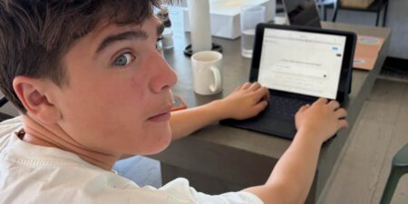 My teenage son is using AI to do his math homework. I’m now helping his school write its first AI policy.