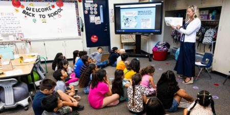 Only one US state pays teachers an average of 6 figures. See how much teachers make in every state. Only one US state pays teachers an average of 6 figures. See how much teachers make in every state.