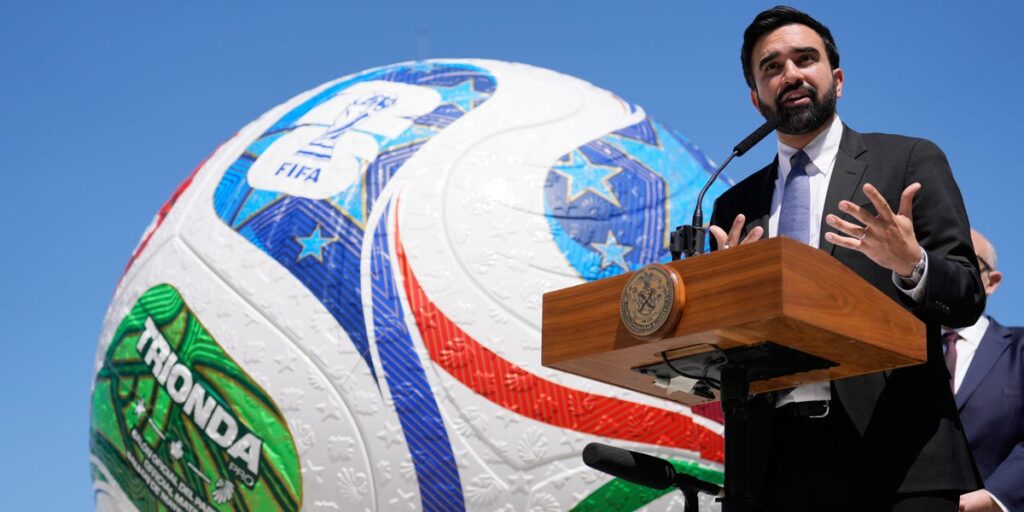 Resellers are trying to flip Mamdani’s affordable New York-themed World Cup jerseys for as much as ,000
