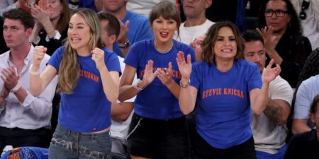 The New York Knicks’ historic win was full of delightful celebrity moments