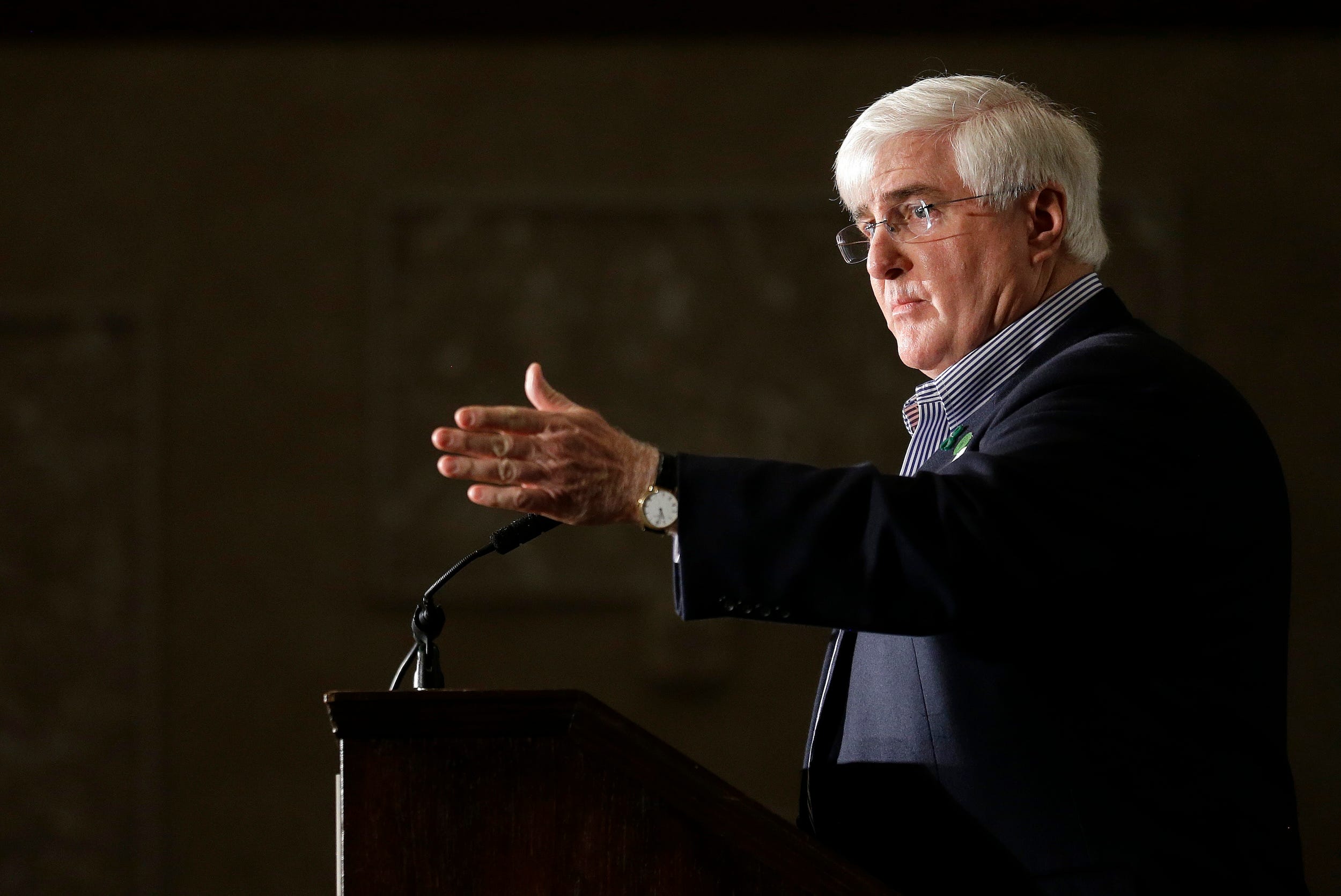 Ron Conway speaks at an event in 2013